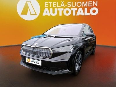 Musta Käytetty 2023 Skoda Enyaq iV Suite Katumaasturi | 37 700 € (Perustarjous)