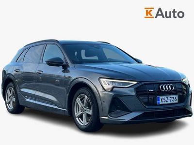 käytetty Audi e-tron 50 quattro / S line / ACC / Keyless / Navi / Ilma-alusta / Matrix-Led / Panoraama / 360-kamera /