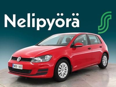 Käytetty VW Golf VII Trendline 86 HP (63 kW) 2016 Punainen Viistoperä