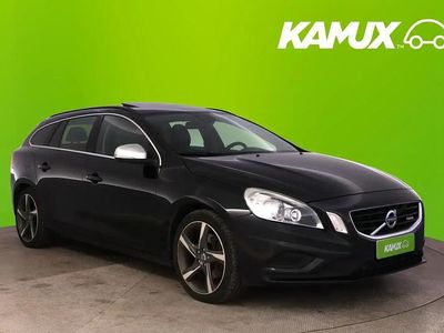 Musta Käytetty 2013 Volvo V60 R-Design Farmari | 9 770 € (Kallis)