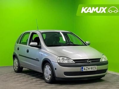 Käytetty Opel Corsa 75 HP (55 kW) 2001 Hopea / harmaa Viistoperä