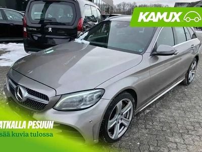 Käytetty Mercedes C300 AMG line 245 HP (180 kW) 2020 Hopea / harmaa Farmari