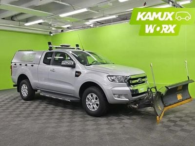Käytetty Ford Ranger XLT 160 HP (117 kW) 2017 Hopea / harmaa Nouto