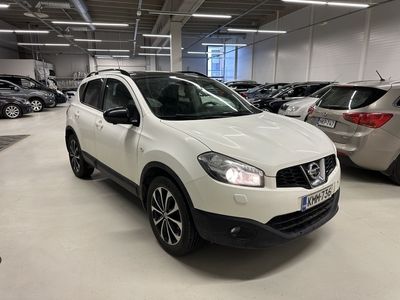 käytetty Nissan Qashqai 1,6L ** Suomi-auto / Vakkari / 360 Kamera / Koukku / Lasikatto **