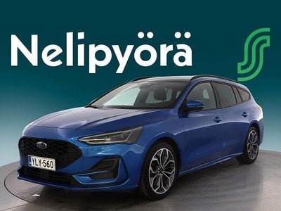Sininen Käytetty 2023 Ford Focus ST-Line Farmari | 26 450 € (Hieman kallis)