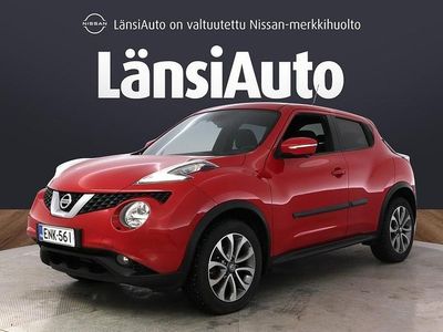 Käytetty Nissan Juke Tekna 116 HP (85 kW) 2015 Punainen Katumaasturi