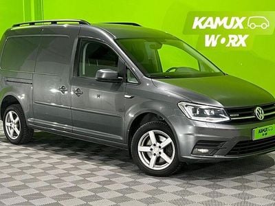 Hopea / harmaa Käytetty 2018 VW Caddy Maxi Tila-auto | 25 900 € (Kallis)
