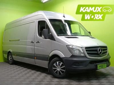 Käytetty Mercedes Sprinter 163 HP (119 kW) 2014 Hopea / harmaa Van
