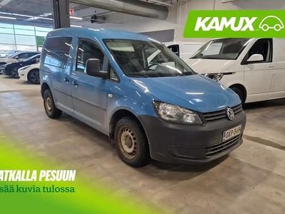 Käytetty VW Caddy 75 HP (55 kW) 2012 Sininen Tila-auto