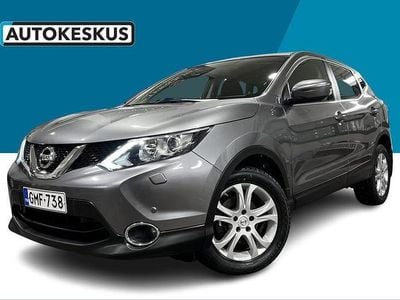 Harmaa Käytetty 2016 Nissan Qashqai Acenta Katumaasturi | 13 690 € (Hieman kallis)