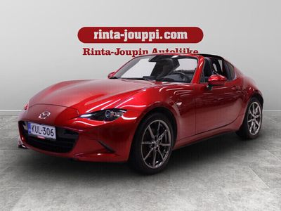 käytetty Mazda MX5 RF 2,0 (184hv) Skyactiv-G Luxury Sport MT - 1-omistajalta, 2 x renkaat alumiinivantein, Vakionopeudensäädin, Automaatti-ilmastointi!