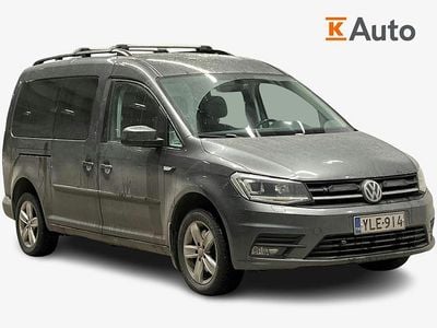 Harmaa Käytetty 2019 VW Caddy Maxi Trendline Tila-auto | 23 900 € (Hieman kallis)