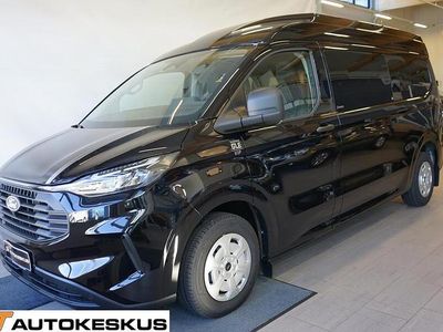 Uusi Ford Transit Custom Business Edition 170 HP (125 kW) 2025 Musta Katumaasturi