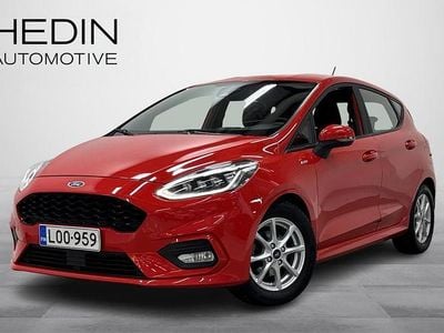 Käytetty Ford Fiesta ST-Line 99 HP (72 kW) 2018 Punainen Viistoperä