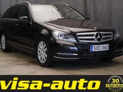 Käytetty Mercedes C200 136 HP (100 kW) 2013 Musta Farmari