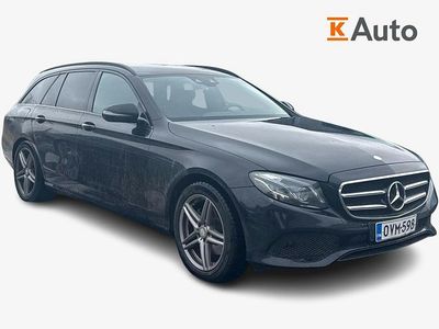 Käytetty Mercedes E220 Business 192 HP (141 kW) 2017 Musta Farmari