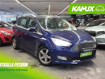 Deep impact blue (metallic) Käytetty 2016 Ford C-MAX Titanium Tila-auto | 8 900 € (Kallis)