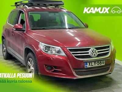 Käytetty VW Tiguan Sportline 150 HP (110 kW) 2008 Punainen Katumaasturi