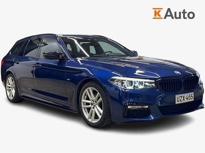 Käytetty BMW 520 Sport Line 190 HP (139 kW) 2019 Sininen Farmari