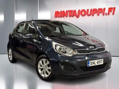 Käytetty Kia Rio EX 109 HP (80 kW) 2014 Sininen Viistoperä