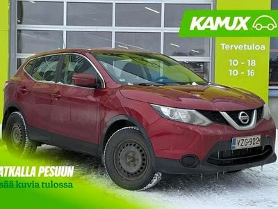 Käytetty Nissan Qashqai Visia 116 HP (85 kW) 2017 Punainen Katumaasturi