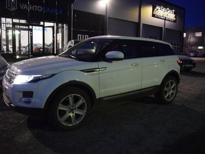 käytetty Land Rover Range Rover evoque 2,2 TD4 Pure Aut # Suomi-Auto, Meridian, Lasikatto, Nahkaverhoilu, Webasto kaukosäädöllä #