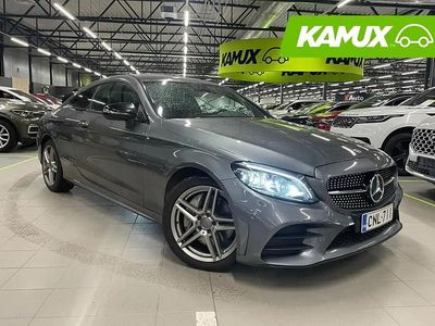 Hopea / harmaa Käytetty 2019 Mercedes C300 AMG Coupe - kaksiovinen | 35 900 €