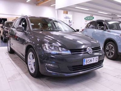 käytetty VW Golf VII Variant Highline 1,6 TDI 85 kW (115 hv) DSG ** 1-om Suomi-auto / Webasto / Digimittaristo / ACC / P-