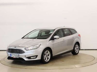 käytetty Ford Focus 1,0 EcoBoost 125 hv Start/Stop M6 Titanium Wagon - Parkkiavustin, Tutkat, Lämmitettävä tuulilasi, Va