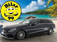 käytetty Mercedes C250 BlueTec T A Premium Business / Huippuvarusteet / AMG-Styling / Burmester / DTR+ / Keyless / Eibach / Navi / Peruutuskamera! - *OSTA NYT, MAKSA KESÄKUUSSA!* -