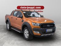 käytetty Ford Ranger Double Cab 3,2TDCi 200 hv A6 Wildtrak 4x4 - Adaptiivinen vakionopeudensäädin, Navigointi, Polttoaine