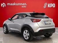 Käytetty Nissan Juke N-Connecta 114 HP (83 kW) 2021 Hopea Katumaasturi