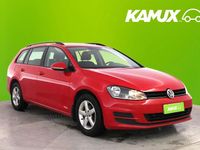 Käytetty VW Golf VII Comfortline 105 HP (77 kW) 2014 Punainen Farmari