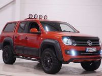 käytetty VW Amarok DC Canyon 2,0 TDI 132kW 4MOTION Autom. 3040kg - Suomi-auto, Webasto kaukokäytöllä, Vetokoukku, Kaksivärinen nahkaverhoilu , Huoltokirja