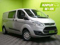Käytetty Ford Transit Custom 125 HP (91 kW) 2016 Hopea / harmaa Sedan