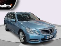 käytetty Mercedes E220 CDI BE T A **Webasto / Koukku / Sähköluukku / Navi / Tutkat / Vakkari / Osanahat**