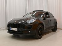 käytetty Porsche Macan PDK ** Juuri tullut / 2-om Suomi-auto / 18-osaiset Muistipenkit / Ilma-alusta / Nahat / Panorama / Kamera / Navi **