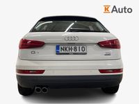 käytetty Audi Q3 Land of quattro Edition 2,0 TDI 110 kW S tronic LED-valot, Sport penkit, Tutkat, Cruise, Lohko