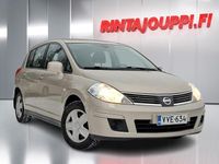 Käytetty Nissan Tiida Acenta 110 HP (80 kW) 2010 Punainen Viistoperä