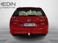 Käytetty VW Golf VII Allstar 110 HP (80 kW) 2016 Punainen Farmari