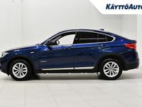 Käytetty BMW X4 xLine 190 HP (139 kW) 2017 Sininen Katumaasturi