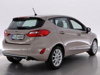 käytetty Ford Fiesta 1,0 EcoBoost 100hv A6 Vignale 5-ovinen - **Vähän ajettu, Merkkihuollettu, Nahkasisusta**