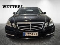 Käytetty Mercedes E200 Avantgarde 136 HP (100 kW) 2013 Musta Farmari