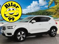 käytetty Volvo XC40 T4 TwE Recharge Momentum *Adapt.Vakkari / Webasto / P.Kamera / Navi / KeylessGo / Sähköluukku / Koukku* - *OSTA NYT, MAKSA TOUKOKUUSSA!* -