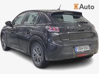 Käytetty Peugeot e-208 Active 100 kW (136 HP) 2022 Musta Viistoperä