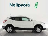 käytetty Nissan Qashqai dCi 130 Business 360 2WD 6M/T Leather - Vetokoukku, 360 Kamera, Avaimeton kulku ja käynnistys, Nahkasisusta, Lohkolämmitin sisäpuhaltimella ym!