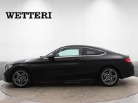 Käytetty Mercedes C200 AMG line 184 HP (135 kW) 2022 Musta Coupe - kaksiovinen