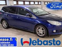 Käytetty Ford Focus Titanium 125 HP (91 kW) 2014 Sininen Farmari