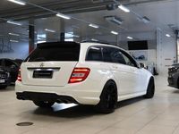 käytetty Mercedes C63 AMG AMG T A / HarmanKardon / Muistipaketti / ILS / Designo / Comand / Kuntotarkastettu &