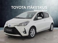 Käytetty Toyota Yaris Hybrid Premium 73 HP (53 kW) 2018 Valkoinen Viistoperä